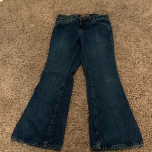 LEI Dark Blue Wide Leg Jeans
